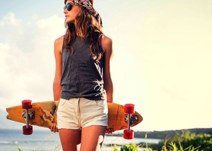 Chignon knot ponytail