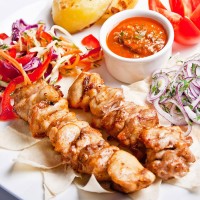 Quick lamb kebabs