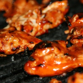 Sizzling Moroccan prawns