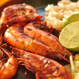 grilled shrimp
