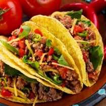delicious pork kebab