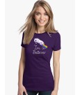 purple t-shirt